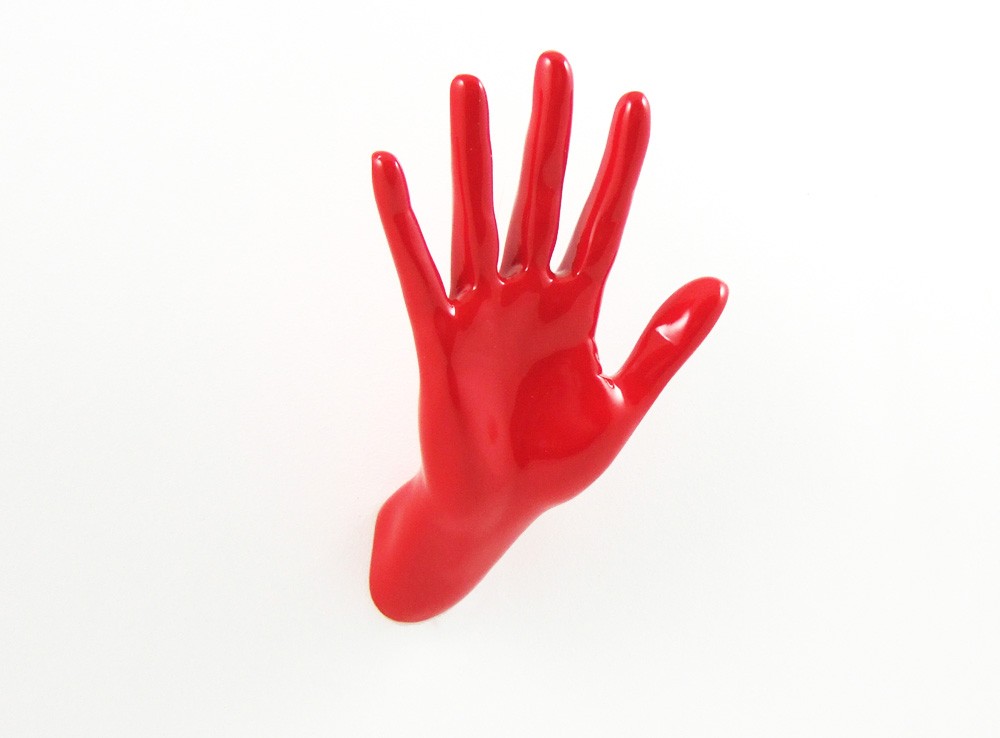 Patère originale et design Hand Job Wave par Thelermont Hupton