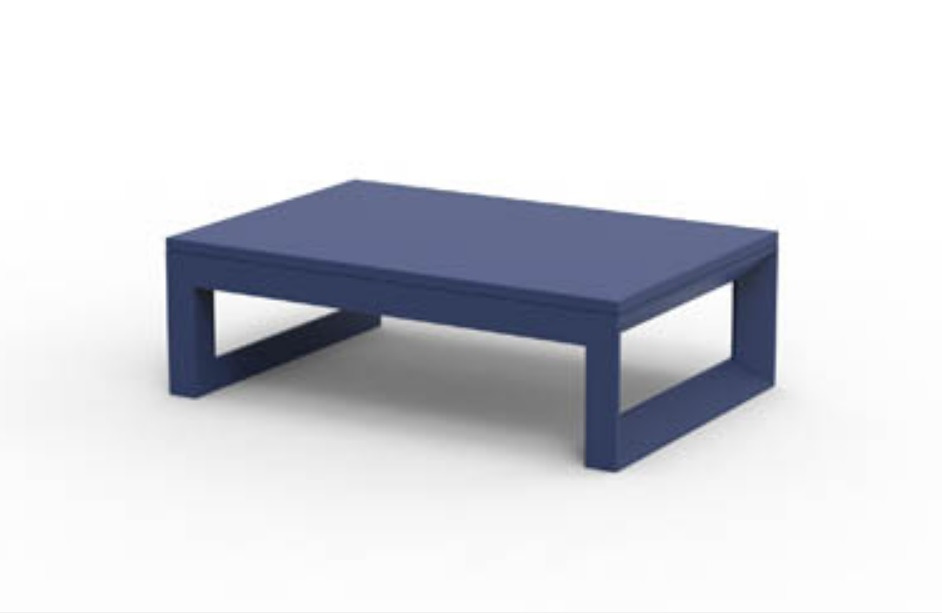 Pouf Frame en polyéthylène par Ramón Esteve x Vondom