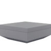 Pouf carré Vela en polyéthylène par Ramón Esteve x Vondom