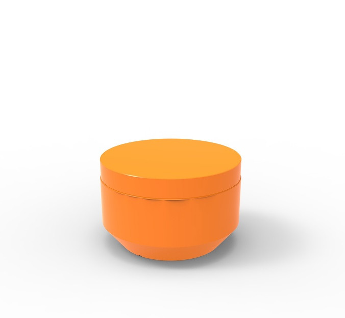 Pouf Vela rond en polyéthylène par Ramón Esteve x Vondom