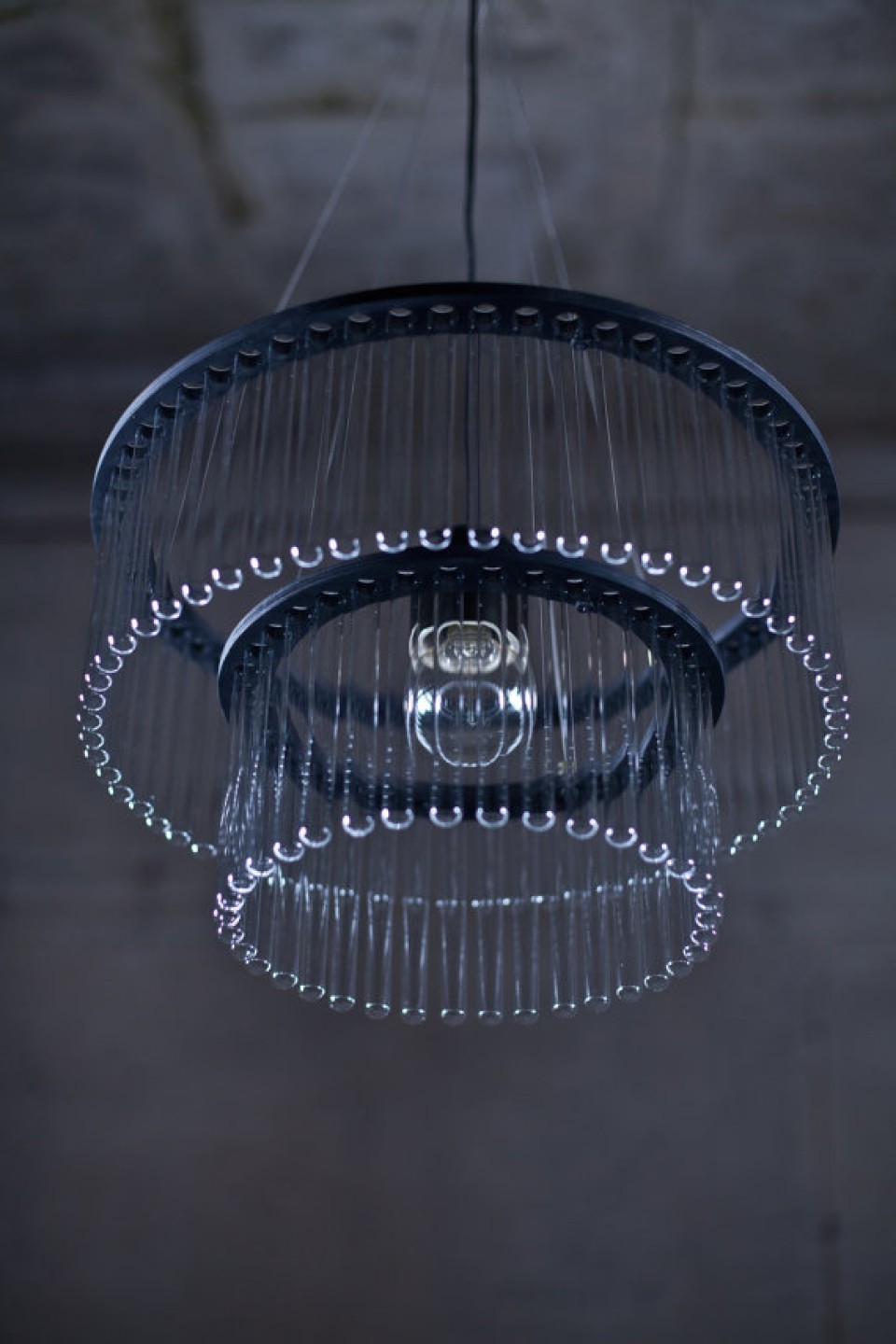 Lustre chandelier avec tubes à essai amovibles MARIA S.C. Double