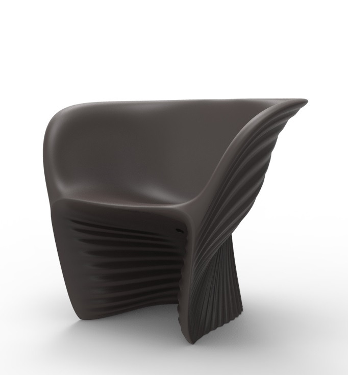 Fauteuil BIophilia en polyéthylène au design contemporain par Ross Lovegrove x Vondom