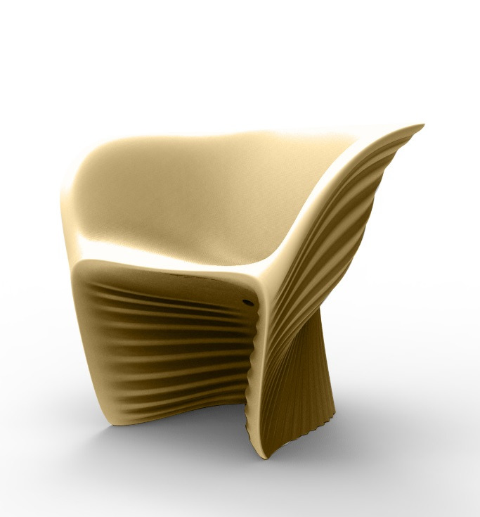 Fauteuil BIophilia en polyéthylène au design contemporain par Ross Lovegrove x Vondom