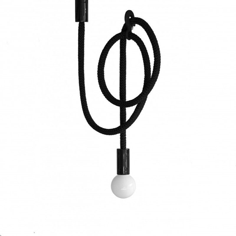 Suspension design corde avec crochet modulable Hook Line 