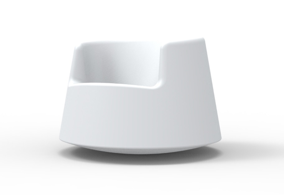 Chaise à Bascule Roulette en polyéthylène au design contemporain par Eero Aarnio x Vondom