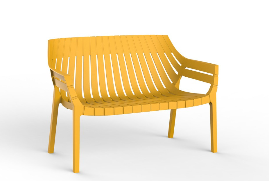 Canapé Spritz en polypropylène au design contemporain par Archirivolto Design x Vondom