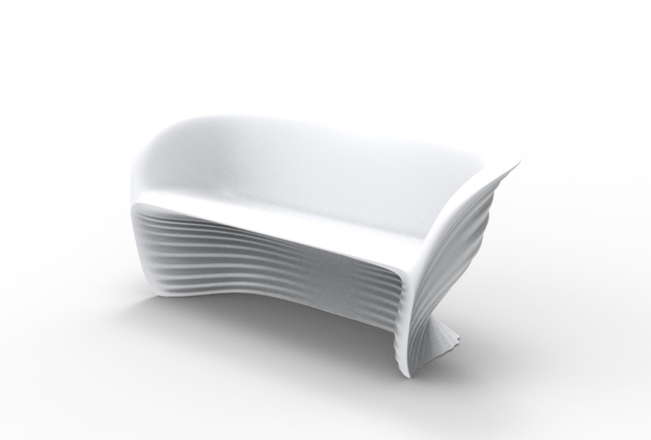Canapé Biophilia en polyéthylène au design contemporain par Ross Lovegrove x Vondom