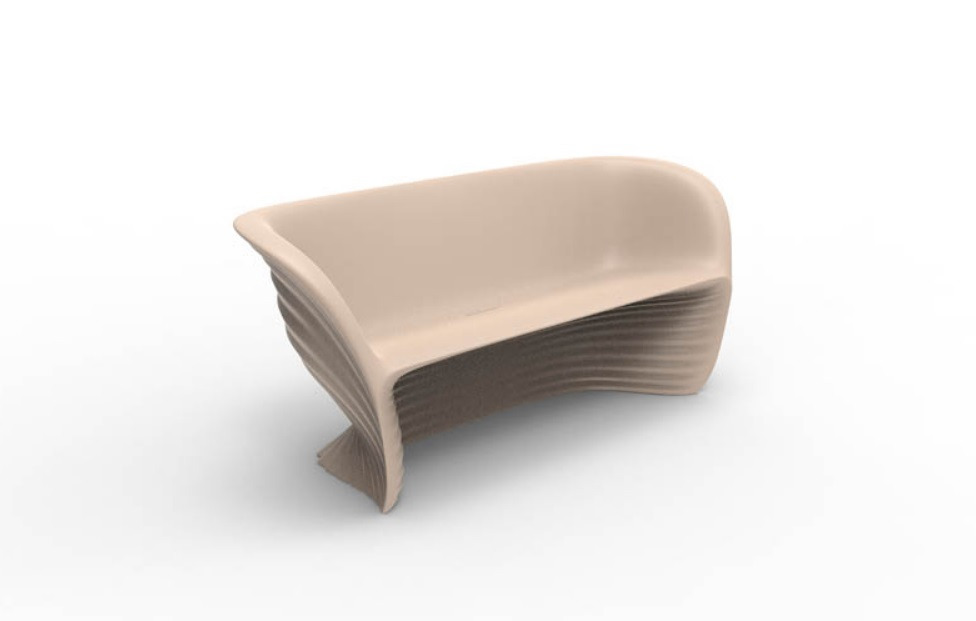 Canapé Biophilia en polyéthylène au design contemporain par Ross Lovegrove x Vondom