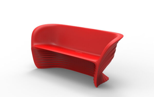 Canapé Biophilia en polyéthylène au design contemporain par Ross Lovegrove x Vondom