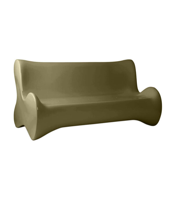 Canapé Pal en polyéthylène au design contemporain par Karim Rashid x Vondom