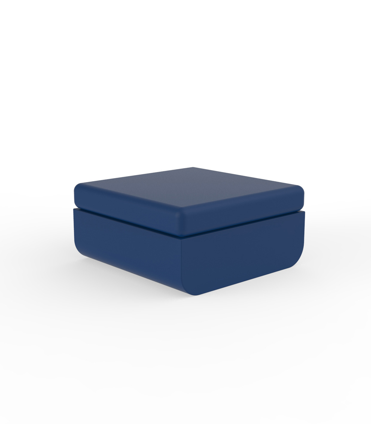Pouf Ulm en polyéthylène au design contemporain par Ramón Esteve x Vondom
