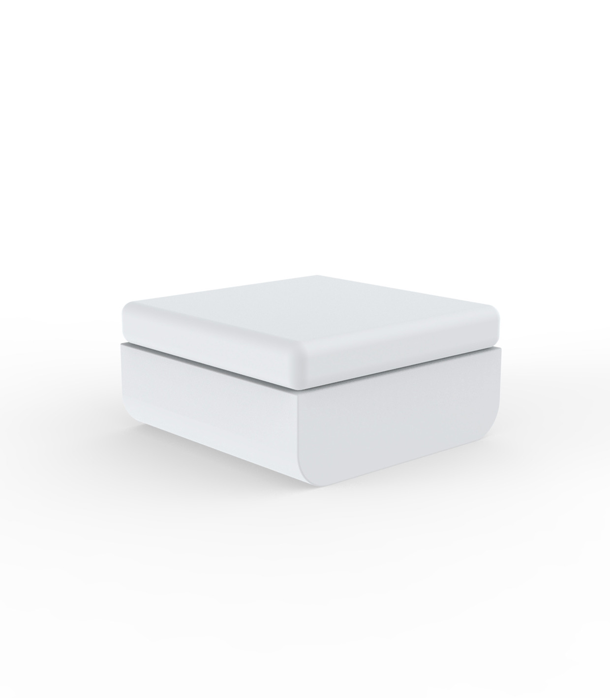 Pouf Ulm en polyéthylène au design contemporain par Ramón Esteve x Vondom