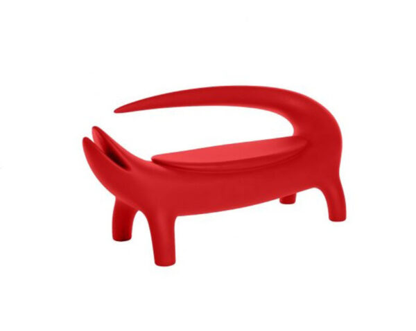 Canapé Big Kroko rouge