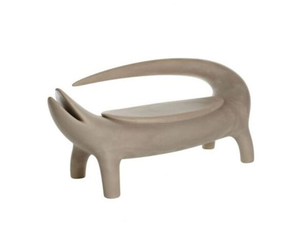 Canapé Big Kroko gris