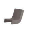 Chaise longue à bascule Twist en polyéthylène par  Prospero Rasulo x SLIDE Studio