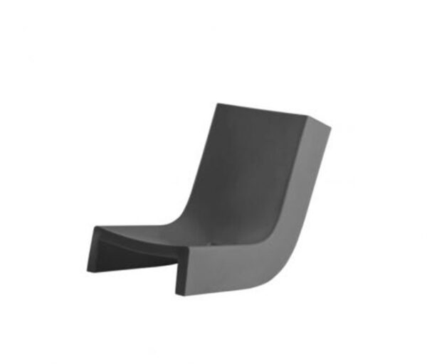 Chaise longue à bascule Twist en polyéthylène par  Prospero Rasulo x SLIDE Studio