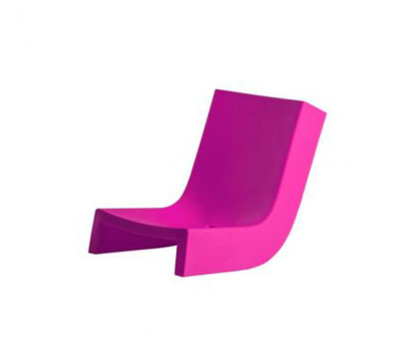 Chaise longue à bascule Twist en polyéthylène par  Prospero Rasulo x SLIDE Studio