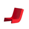 Chaise longue à bascule Twist en polyéthylène par  Prospero Rasulo x SLIDE Studio