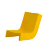 Chaise longue à bascule Twist en polyéthylène par  Prospero Rasulo x SLIDE Studio