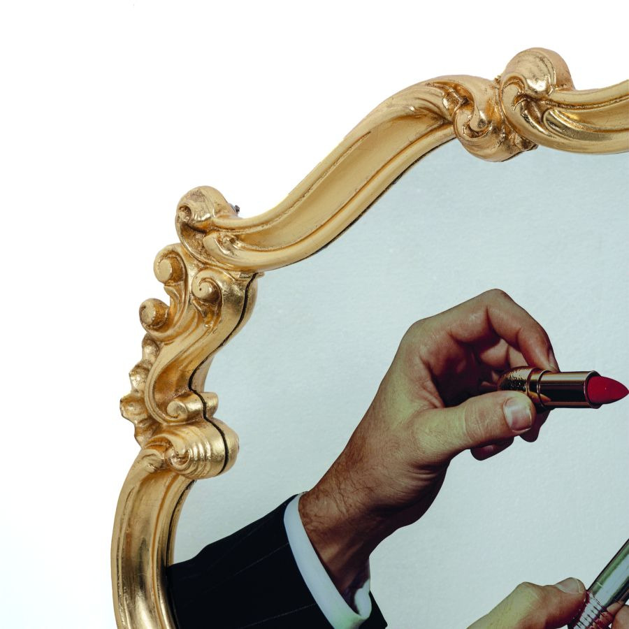 Miroir Baroque Lipstick par Toiletpaper X Seletti