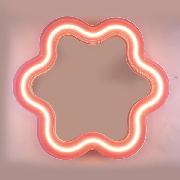 Applique Miroir Supercurve Flower par BBMDS X Seletti