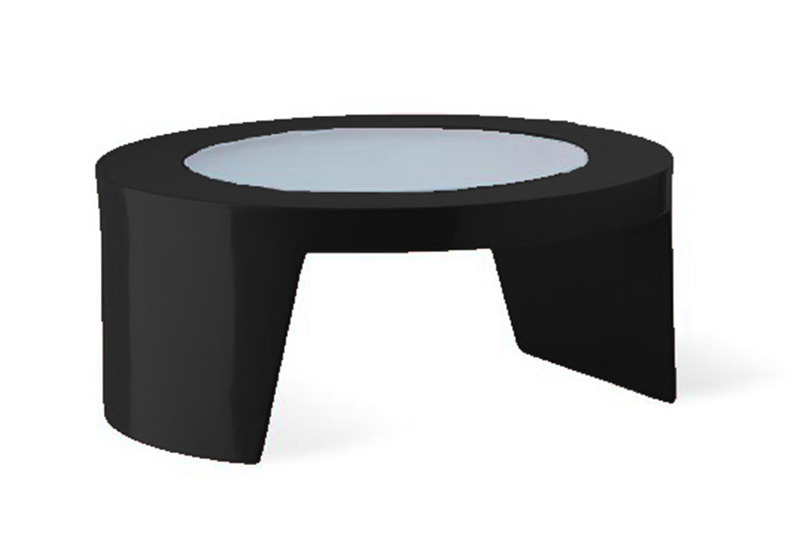 Table basse Tao en polyéthylène par Guglielmo Berchicci x SLIDE Studio