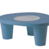 Table basse Low Lita en polyéthylène par Paola Navone x SLIDE Studio