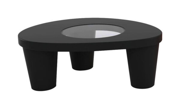 Table basse Low Lita en polyéthylène par Paola Navone x SLIDE Studio