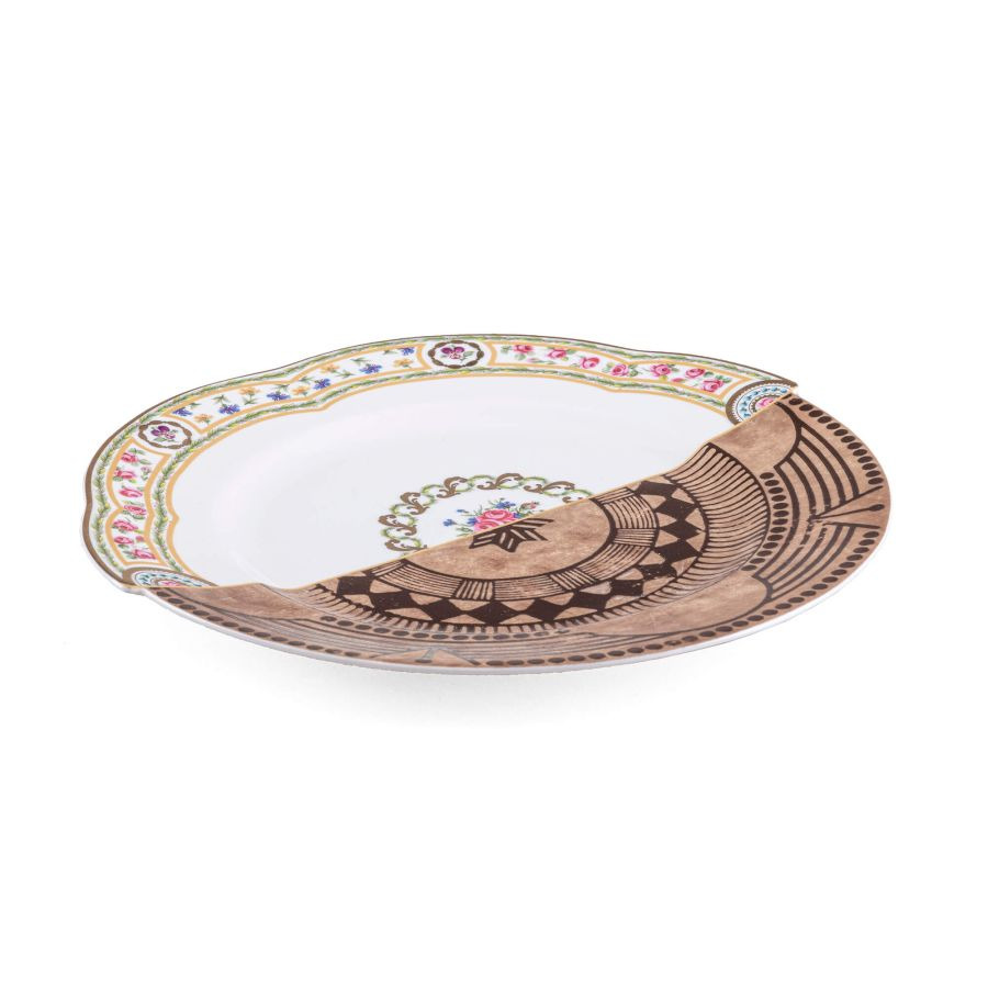 Assiette de Dîner Hybride Hobyo en porcelaine par CTRLZACK - 2