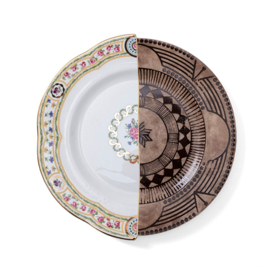 Assiette de Dîner Hybride Hobyo en porcelaine par CTRLZACK - 1