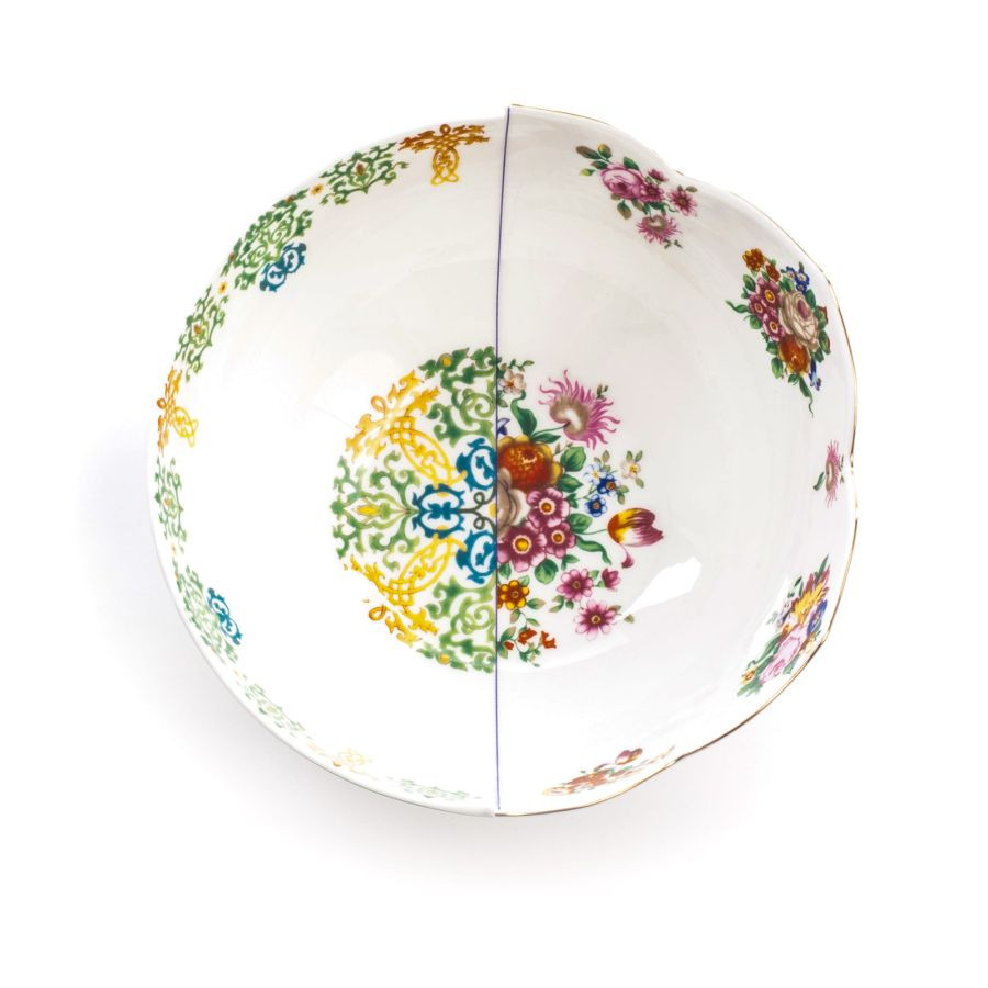 Saladier hybride Zaira en porcelaine par CTRLZACK x Seletti