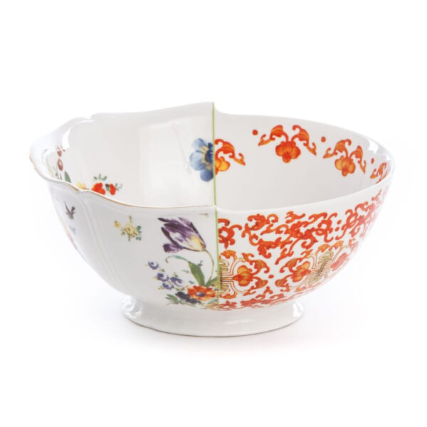 Saladier hybride Ersilia en porcelaine par CTRLZACK x Seletti