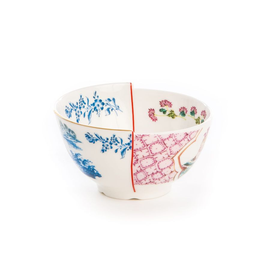 Coupe à Fruits Hybride Cloe en porcelaine par CTRLZACK x Seletti