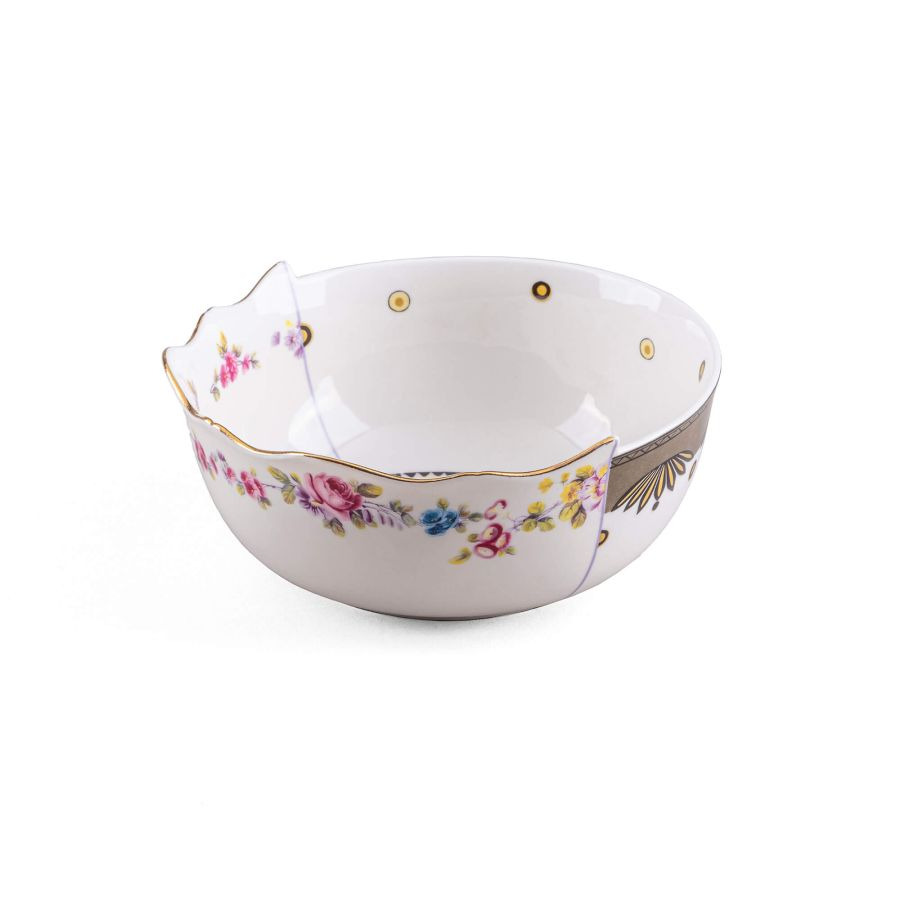 Bol hybride Saylac en porcelaine par CTRLZACK x Seletti