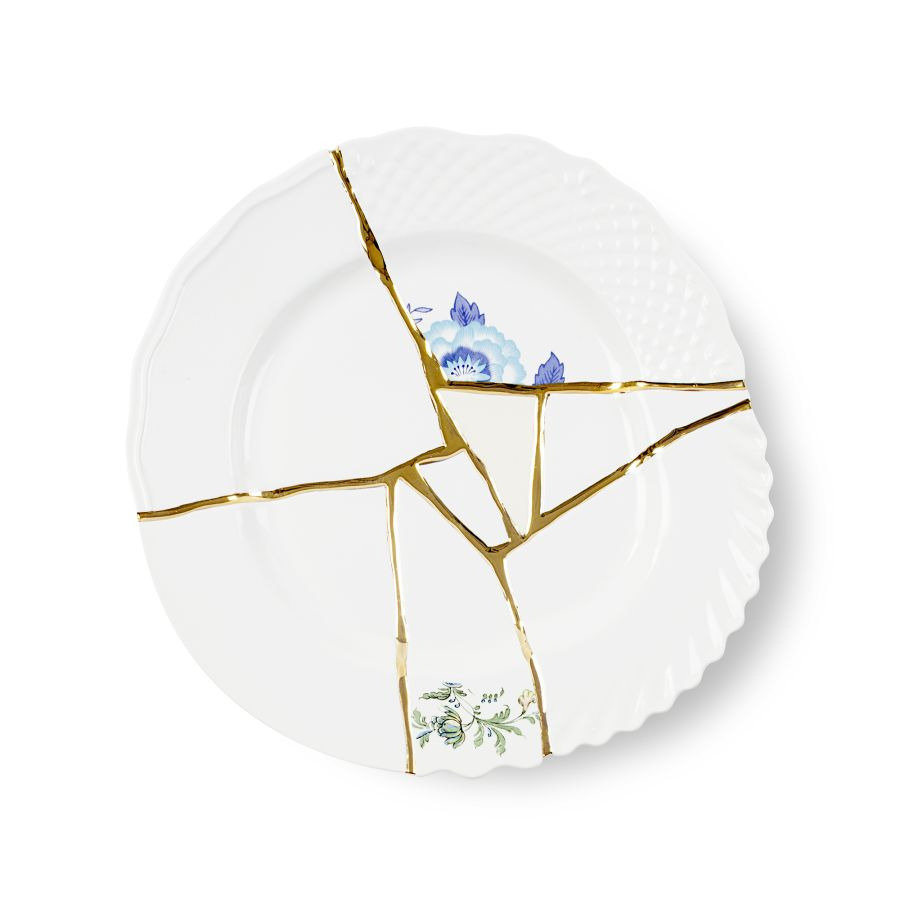 Assiette à dîner Kintsugi 3 en porcelaine par Marcantonio x Seletti 2