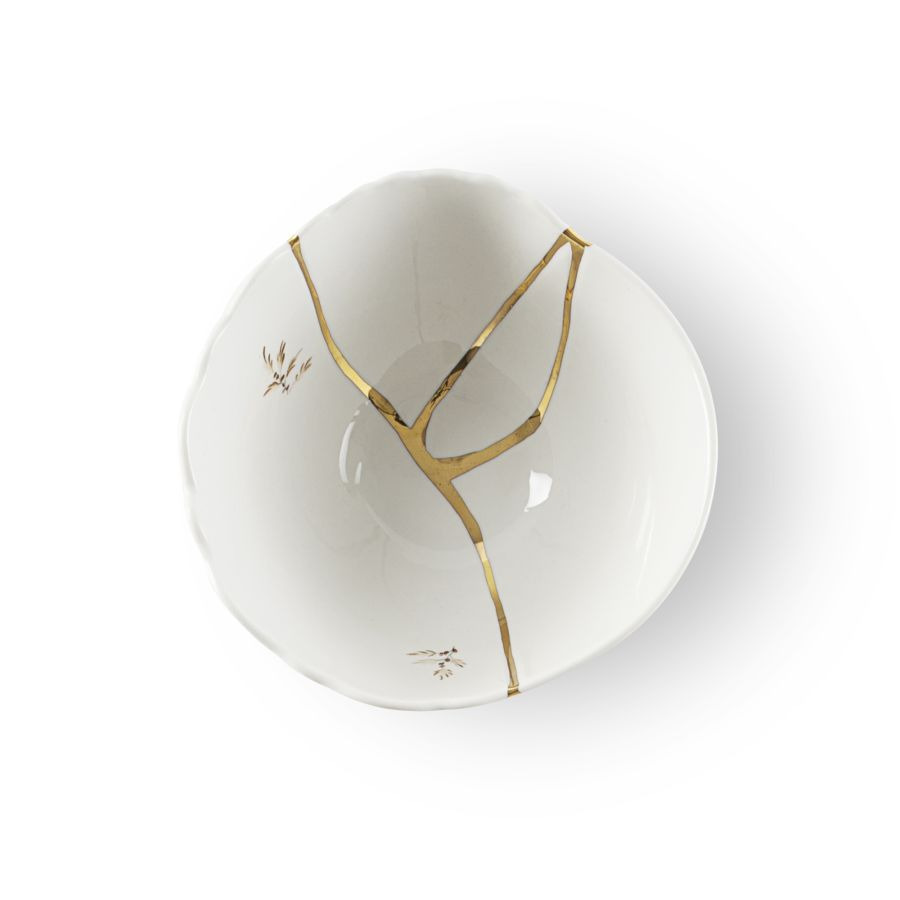 Bol Kintsugi 1 en porcelaine par Marcantonio x Seletti 2
