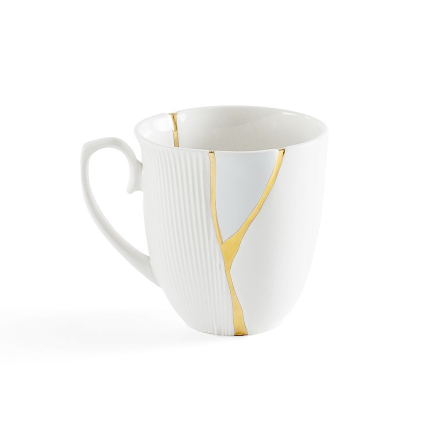 Mug Kintsugi 2 en porcelaine par Marcantonio x Seletti