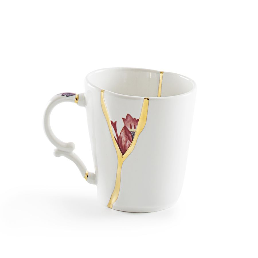 Mug Kintsugi 3 en porcelaine par Marcantonio x Seletti