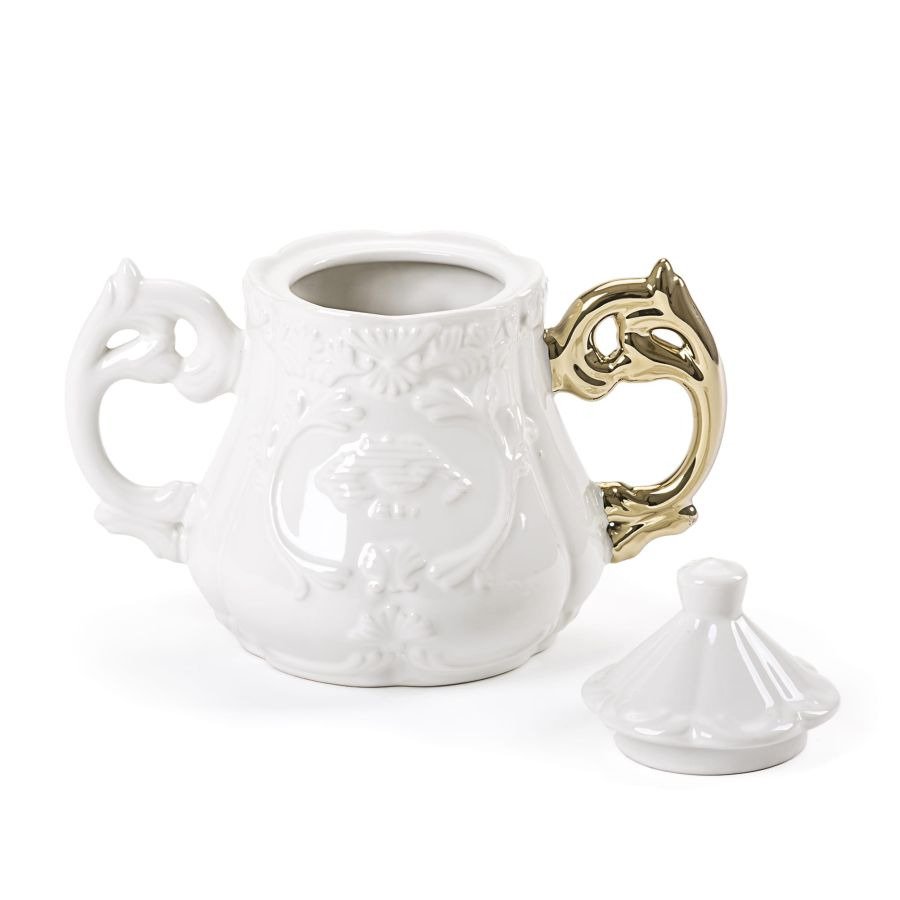 Sucrier I-Sugar I-Wares Gold en porcelaine par Selab x Seletti 2