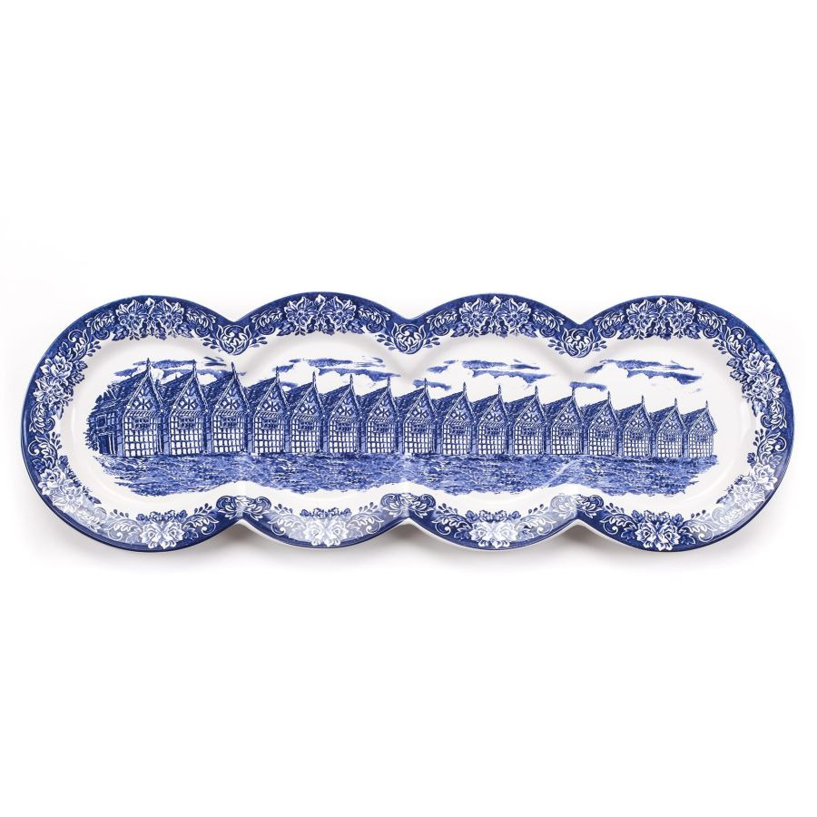 Assiette Quadruple Multidish en dolomite par Maxime Ansiau x Seletti
