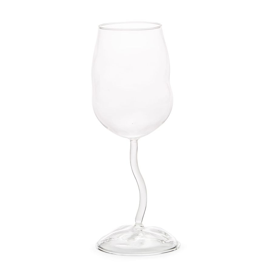 Ensemble de 4 verres à vin 2 Glass from Sonny en verre par Selab x Seletti