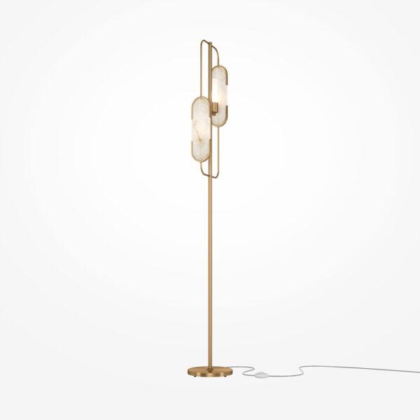 Lampadaire Marmo en métal au design contemporain par Maytoni