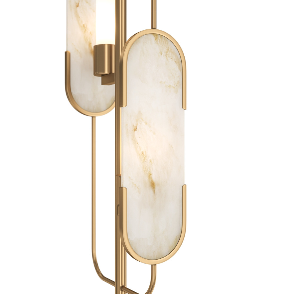 Lampadaire Marmo en métal au design contemporain par Maytoni