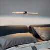 Applique Filo en aluminium avec diffuseur incliné à 45° en polycarbonate opale - Ideal Lux
