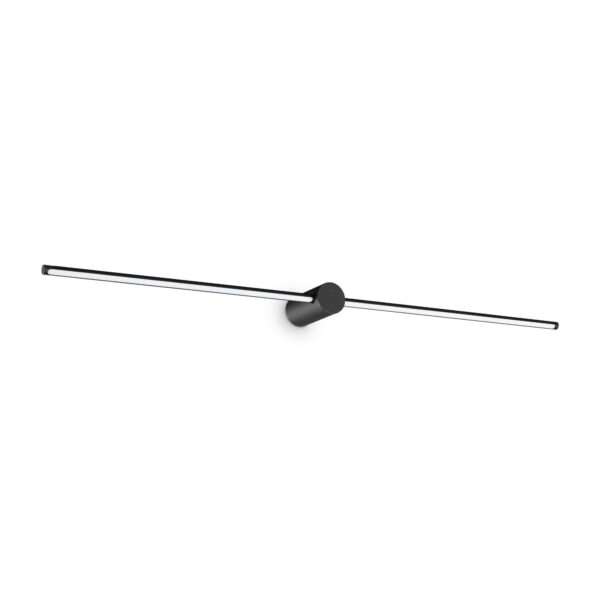 Applique Filo en aluminium avec diffuseur incliné à 45° en polycarbonate opale - Ideal Lux