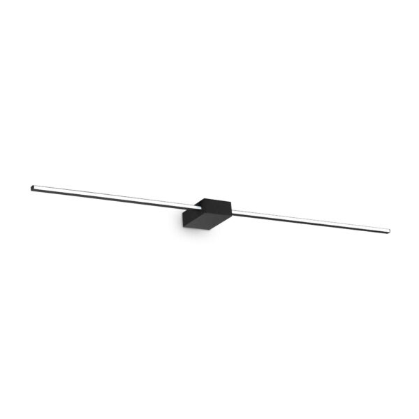 Applique Theo en aluminium avec diffuseur en polycarbonate opale - Ideal Lux