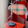 Lampe à poser vintage MOB en aluminium naturel par Swabdesign