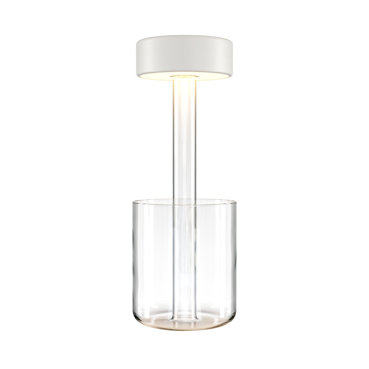 Lampe à poser AI Collaboration en verre au design contemporain par Maytoni