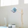 Lampe à poser vintage MOB en bois par Swabdesign
