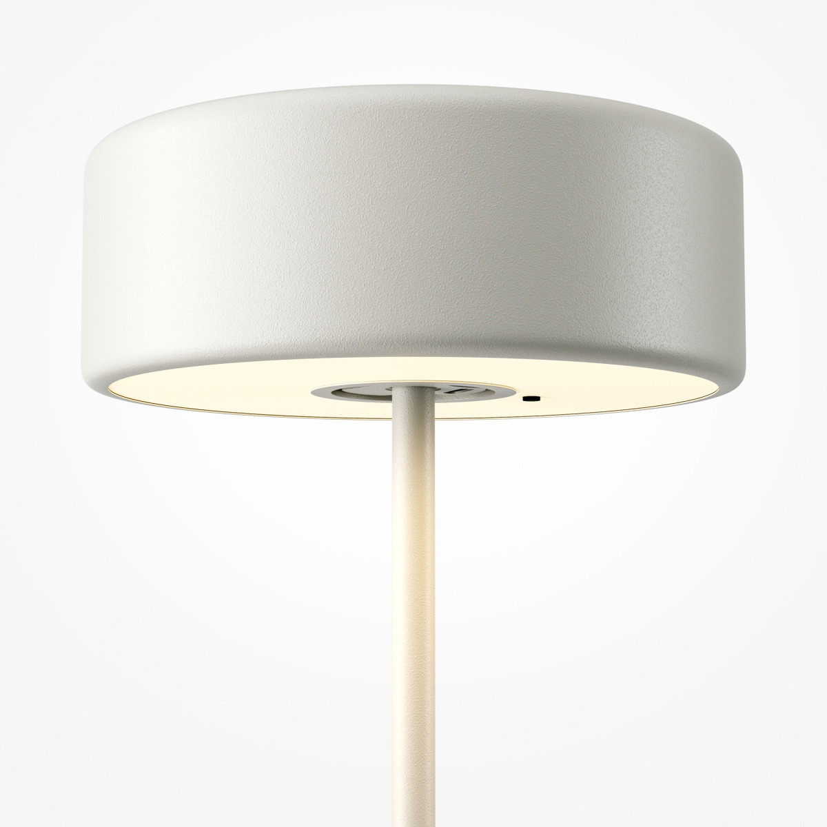 Lampe à poser AI Collaboration 2 en aluminium au design contemporain par Maytoni